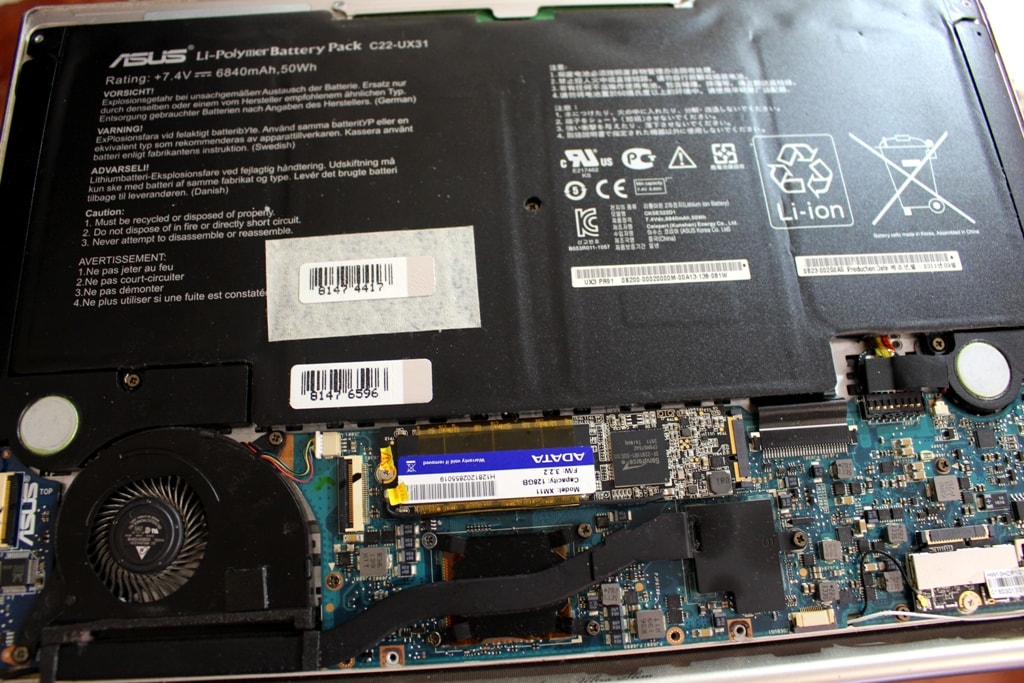 фото ремонт ноутбука ASUS ZENBOOK UX31 фото ремонт ноутбука ASUS ZENBOOK UX31