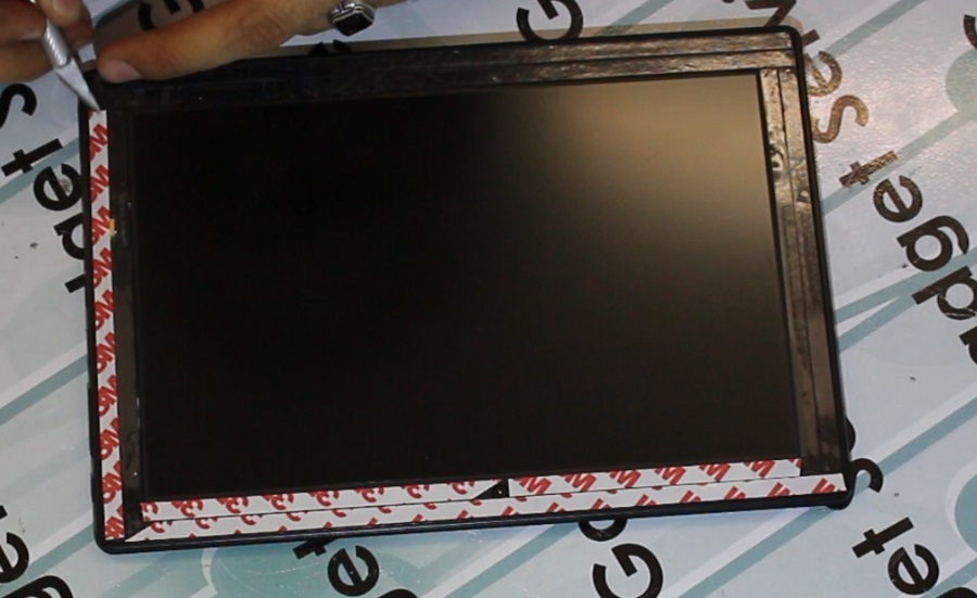 установка нового тачскрина Lenovo Miix 310